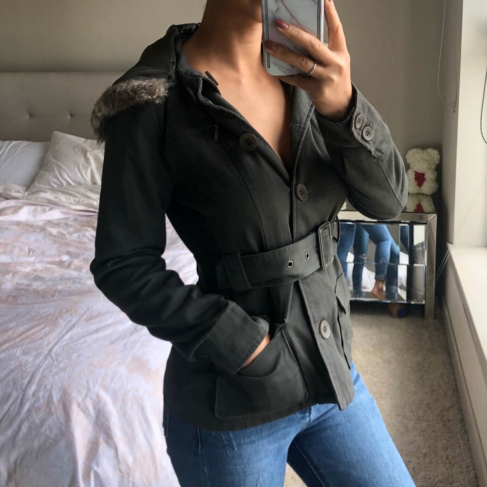 Belted Utility Jacket - image 1